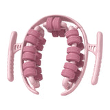 Maxbell Massage Roller 360° Portable Anti Slip Muscles Roller for Calf Thigh Exercise Pink