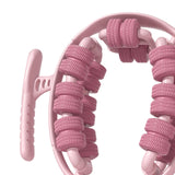 Maxbell Massage Roller 360° Portable Anti Slip Muscles Roller for Calf Thigh Exercise Pink