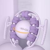 Maxbell Massage Roller 360° Portable Anti Slip Muscles Roller for Calf Thigh Exercise Violet
