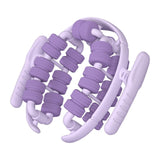 Maxbell Massage Roller 360° Portable Anti Slip Muscles Roller for Calf Thigh Exercise Violet