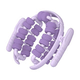 Maxbell Massage Roller 360° Portable Anti Slip Muscles Roller for Calf Thigh Exercise Violet