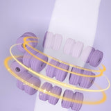 Maxbell Massage Roller 360° Portable Anti Slip Muscles Roller for Calf Thigh Exercise Violet
