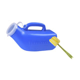 Maxbell Mens Urine Bottle No Spilling Male Urinal Pee Bottle for Seniors Outdoor Car Blue