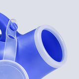 Maxbell Mens Urine Bottle No Spilling Male Urinal Pee Bottle for Seniors Outdoor Car Blue