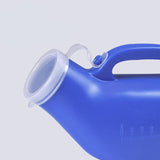 Maxbell Mens Urine Bottle No Spilling Male Urinal Pee Bottle for Seniors Outdoor Car Blue