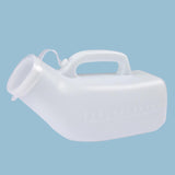 Maxbell Mens Urine Bottle No Spilling Male Urinal Pee Bottle for Seniors Outdoor Car White