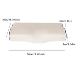 Maxbell Memory Foam Pillow Compact Sleeping Pillow for Camping Home Stomach Sleepers