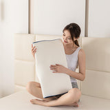 Maxbell Memory Foam Pillow Compact Sleeping Pillow for Camping Home Stomach Sleepers