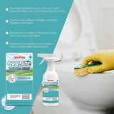 Maxbell Bathroom Toilet Cleaner Deep Cleaning Portable 120ml for Hotel Restroom Dorm