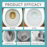 Maxbell Bathroom Toilet Cleaner Deep Cleaning Portable 120ml for Hotel Restroom Dorm