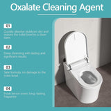 Maxbell Bathroom Toilet Cleaner Deep Cleaning Portable 120ml for Hotel Restroom Dorm