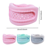 Maxbell Neck Brace 360 Degree Wrap Adjustable Neck Support for Home Women Men Office pink