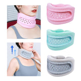 Maxbell Neck Brace 360 Degree Wrap Adjustable Neck Support for Home Women Men Office pink