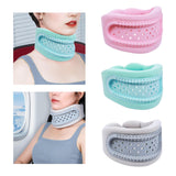 Maxbell Neck Brace 360 Degree Wrap Adjustable Neck Support for Home Women Men Office pink