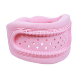 Maxbell Neck Brace 360 Degree Wrap Adjustable Neck Support for Home Women Men Office pink