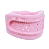 Maxbell Neck Brace 360 Degree Wrap Adjustable Neck Support for Home Women Men Office pink