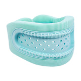 Maxbell Neck Brace 360 Degree Wrap Adjustable Neck Support for Home Women Men Office blue