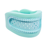 Maxbell Neck Brace 360 Degree Wrap Adjustable Neck Support for Home Women Men Office blue