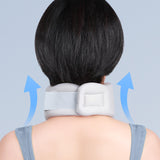 Maxbell Neck Brace 360 Degree Wrap Adjustable Neck Support for Home Women Men Office grey