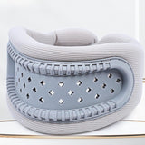 Maxbell Neck Brace 360 Degree Wrap Adjustable Neck Support for Home Women Men Office grey