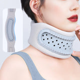 Maxbell Neck Brace 360 Degree Wrap Adjustable Neck Support for Home Women Men Office grey