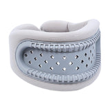Maxbell Neck Brace 360 Degree Wrap Adjustable Neck Support for Home Women Men Office grey