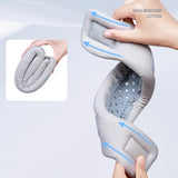 Maxbell Neck Brace 360 Degree Wrap Adjustable Neck Support for Home Women Men Office grey