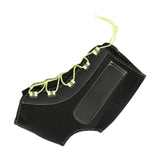 Maxbell Ankle Support Brace Portable Drop Foot Brace for Sport Basketball Volleyball Black Green