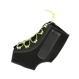 Maxbell Ankle Support Brace Portable Drop Foot Brace for Sport Basketball Volleyball Black Green