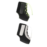 Maxbell Ankle Support Brace Portable Drop Foot Brace for Sport Basketball Volleyball Black Green