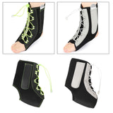 Maxbell Ankle Support Brace Portable Drop Foot Brace for Sport Basketball Volleyball Black Green