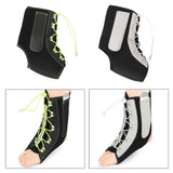 Maxbell Ankle Support Brace Portable Drop Foot Brace for Sport Basketball Volleyball Black Green