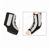Maxbell Ankle Support Brace Portable Drop Foot Brace for Sport Basketball Volleyball Black Gray