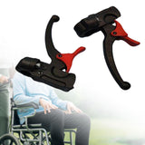 Maxbell Wheelchair Brake Lever Extension Handbrake Replaces Self Locking Hand Brakes