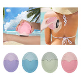 Maxbell Roll on Sponge Lotion Applicator Sunscreen Applicator for Men Camping Travel Purple