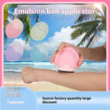 Maxbell Roll on Sponge Lotion Applicator Sunscreen Applicator for Men Camping Travel Purple