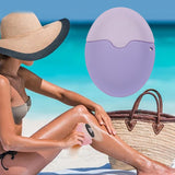 Maxbell Roll on Sponge Lotion Applicator Sunscreen Applicator for Men Camping Travel Purple