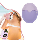 Maxbell Roll on Sponge Lotion Applicator Sunscreen Applicator for Men Camping Travel Purple