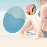 Maxbell Roll on Sponge Lotion Applicator Sunscreen Applicator for Men Camping Travel Blue