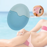 Maxbell Roll on Sponge Lotion Applicator Sunscreen Applicator for Men Camping Travel Blue