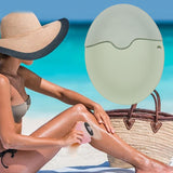 Maxbell Roll on Sponge Lotion Applicator Sunscreen Applicator for Men Camping Travel Green