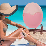 Maxbell Roll on Sponge Lotion Applicator Sunscreen Applicator for Men Camping Travel Pink