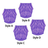 Maxbell Adults Diaper Cover Stylish Leakproof Supplies Washable Low Noise Protection XS Purple