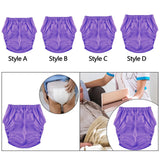 Maxbell Adults Diaper Cover Stylish Leakproof Supplies Washable Low Noise Protection XS Purple