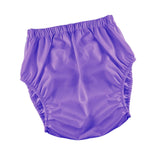 Maxbell Adults Diaper Cover Stylish Leakproof Supplies Washable Low Noise Protection M Purple