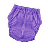 Maxbell Adults Diaper Cover Stylish Leakproof Supplies Washable Low Noise Protection L Purple