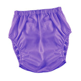 Maxbell Adults Diaper Cover Stylish Leakproof Supplies Washable Low Noise Protection XL Purple