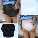 Maxbell Adults Diaper Cover Breathable Washable for Women Men Comfortable Protection XS White