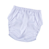 Maxbell Adults Diaper Cover Breathable Washable for Women Men Comfortable Protection L White