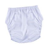 Maxbell Adults Diaper Cover Breathable Washable for Women Men Comfortable Protection XL White